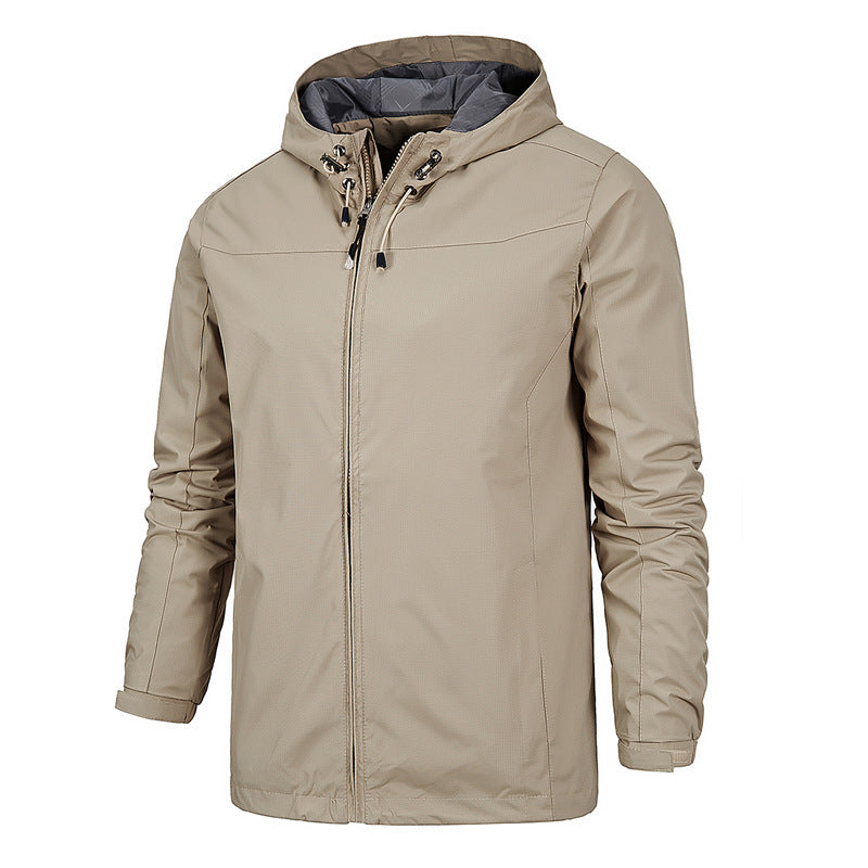 Men's Outdoor Waterproof Windproof All Season Mountaineering Jacket