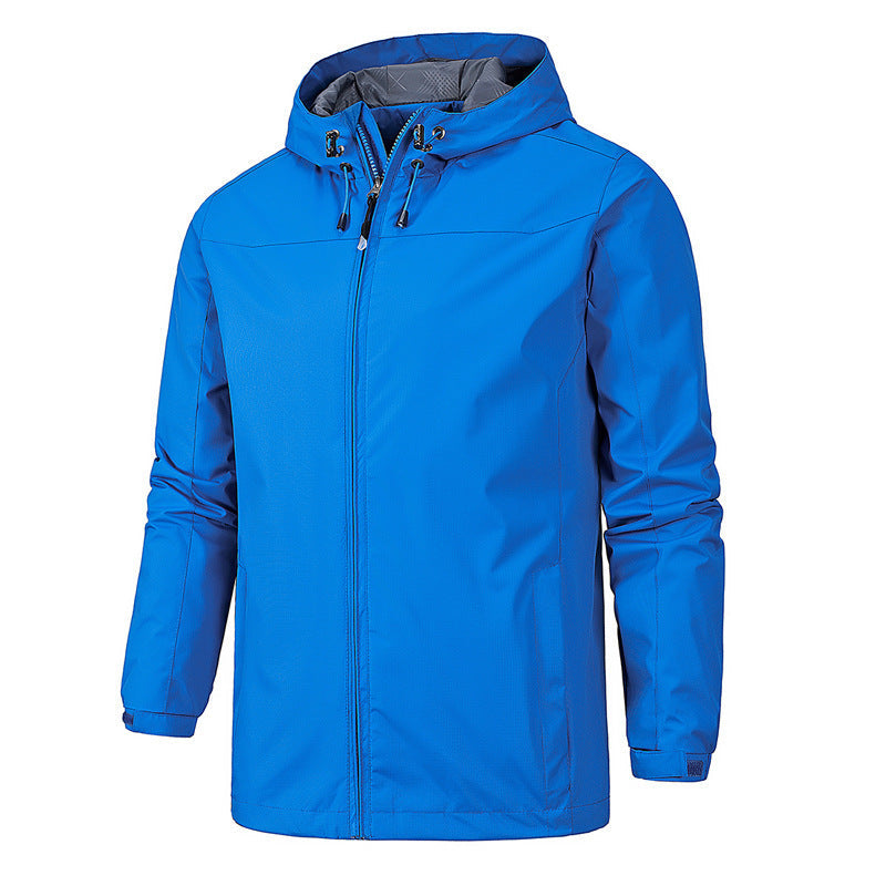 Men's Outdoor Waterproof Windproof All Season Mountaineering Jacket