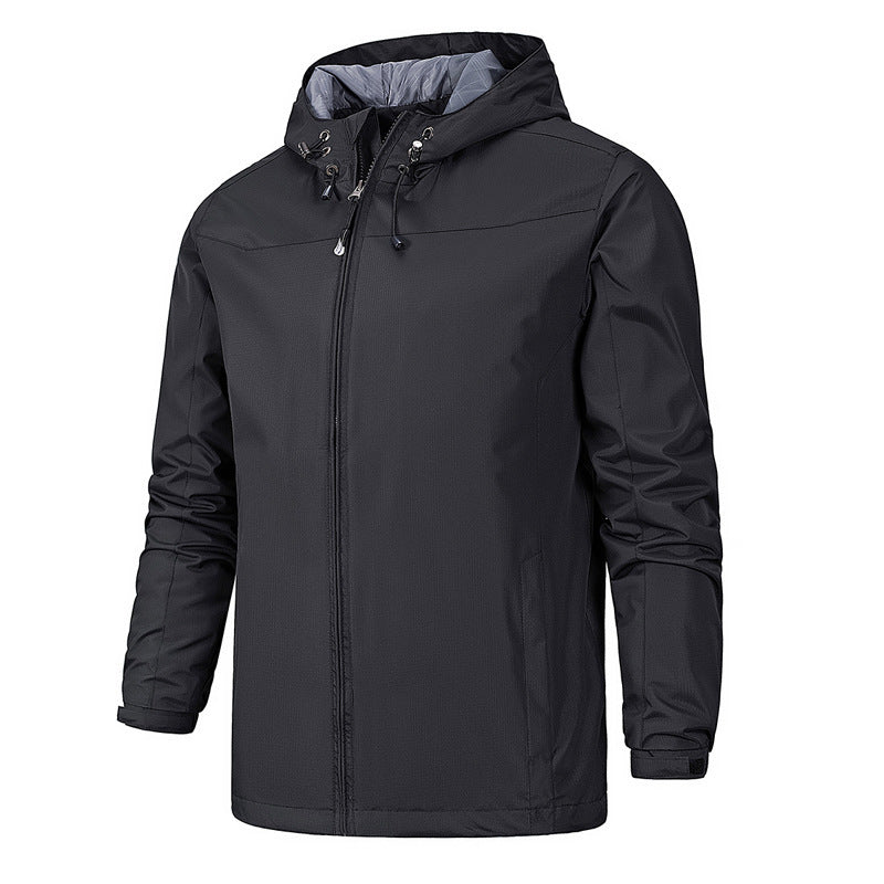 Men's Outdoor Waterproof Windproof All Season Mountaineering Jacket