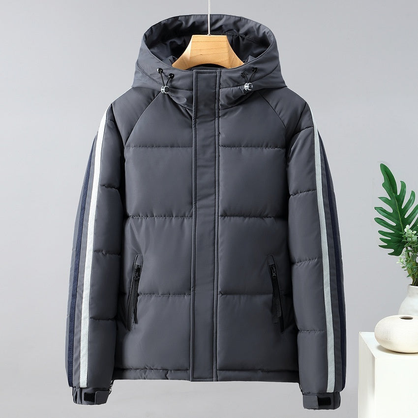 Men's Cotton Padded Winter Jacket for Warmth Comfort and Durability